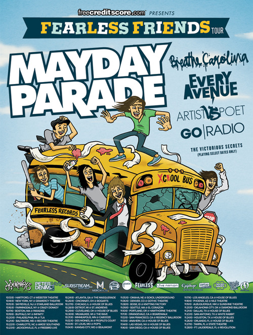 Fearless Friends tour