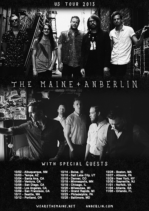 Lydia To Support The Maine + Anberlin Tour