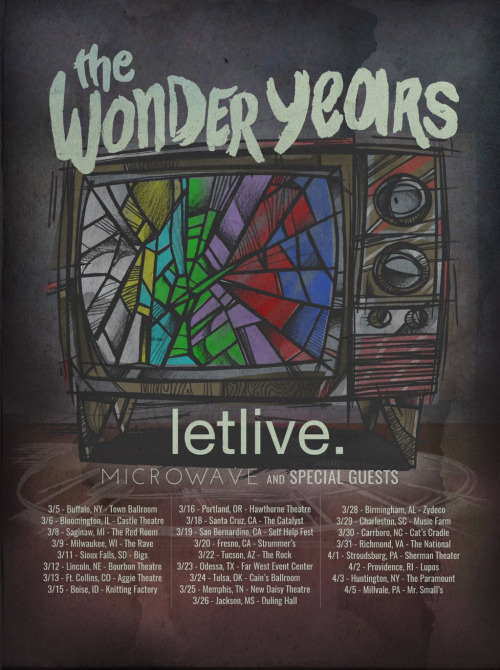 The Wonder Years Announce Spring Tour