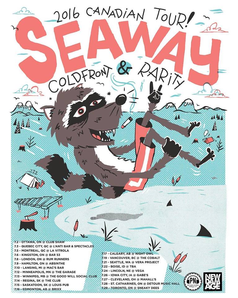 Seaway announce summer tour with Coldfront and Rarity