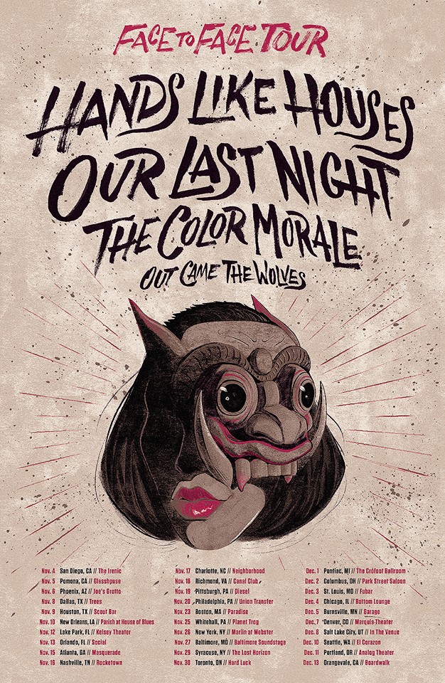 Hands Like Houses, Our Last Night announce fall North American tour