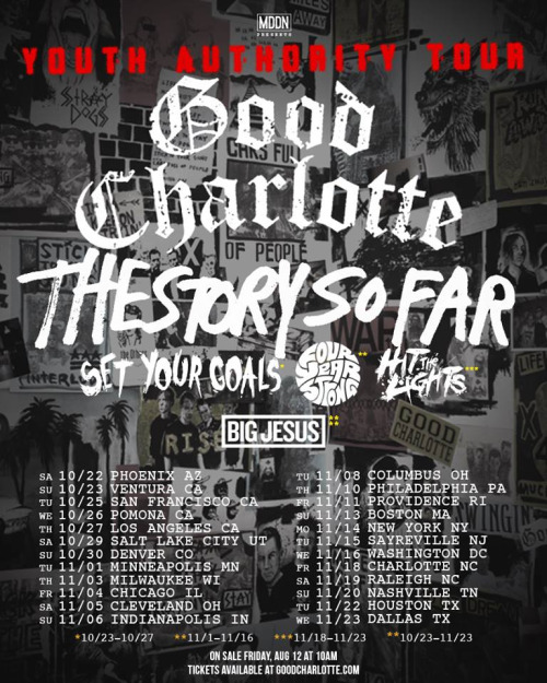 Good Charlotte announce fall tour with The Story So Far and more