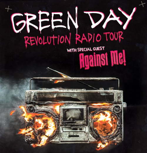 Green Day, Against Me! announce 2017 Revolution Radio tour