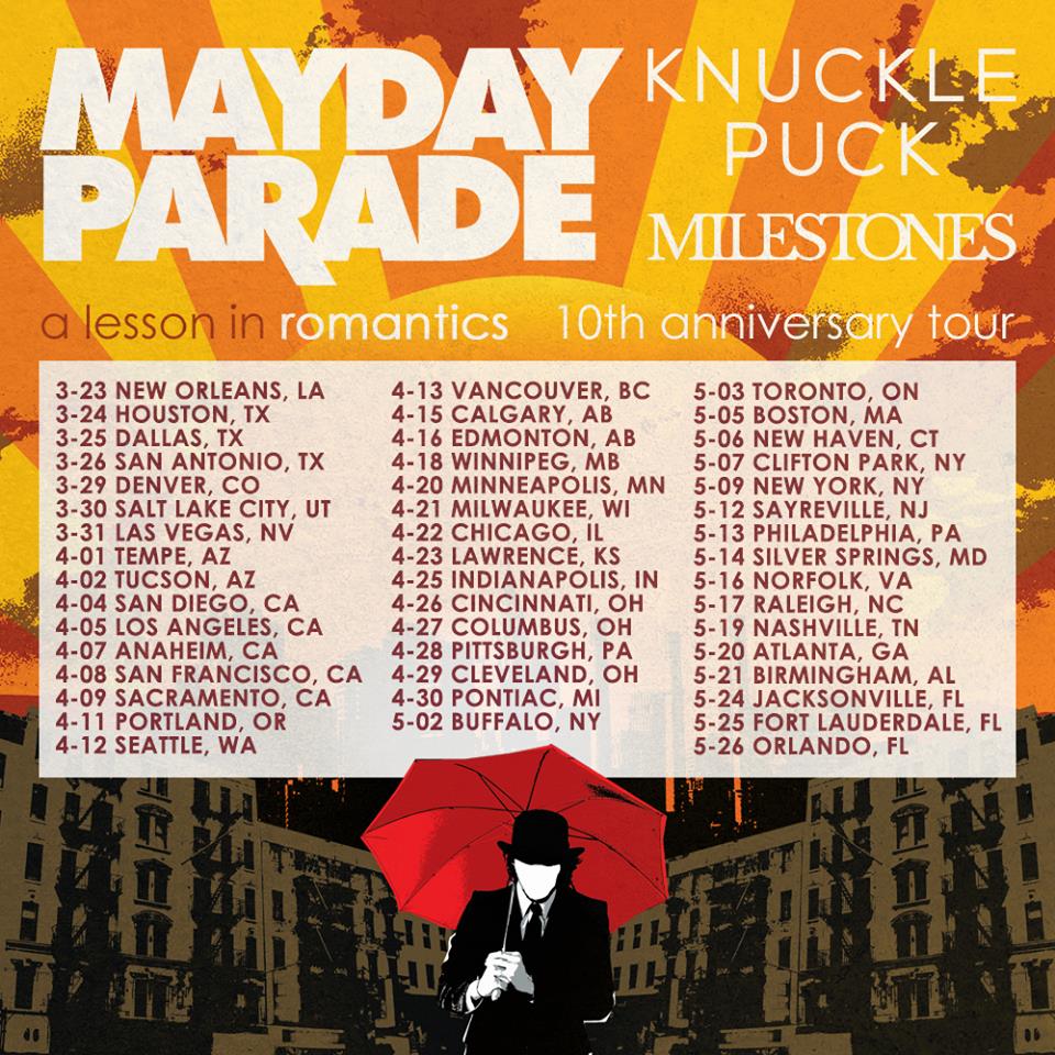 Mayday Parade announce ‘A Lesson In Romantics’ 10-year anniversary tour